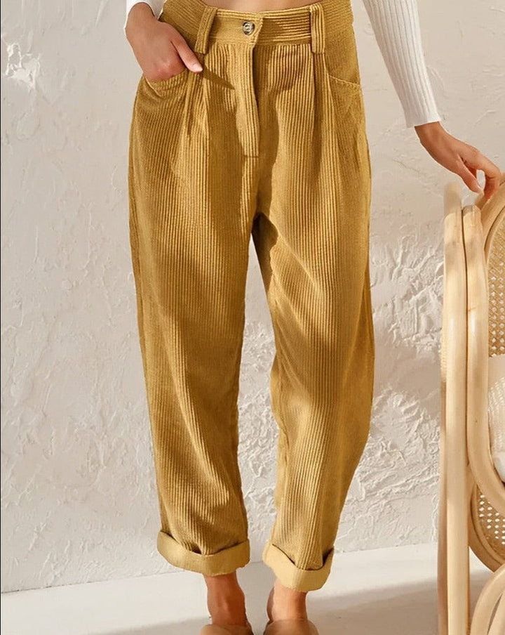 Cassidy - Pantalon Décontracté Intemporel